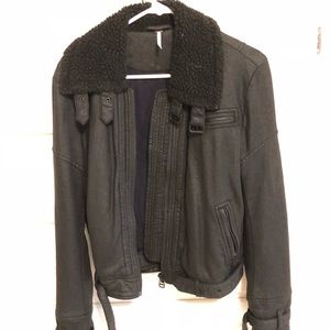 Free People Biker Coat